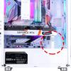 Graphics Board GPU Compatible with Size PC GPU Support L Size [Small Lab] Stand, Stand, Anti-Sagging Bracket, ATX/M-ATX/ITX Cases, (Black, 7.2-12cm)