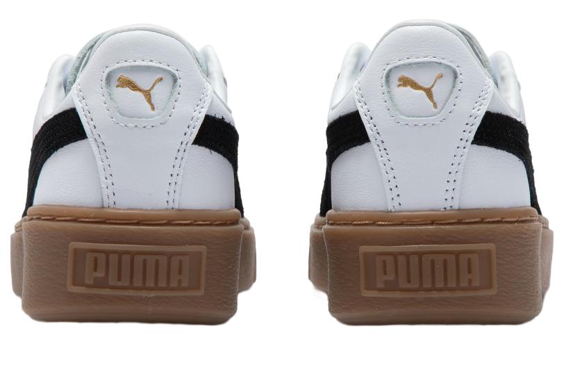 PUMA Basket Platform L 'White' Women's 394369-01