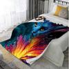 Kawaii A-Avatare Decken Flauschige Decke für Bett Camping Pelzig Neujahr Zuhause und Dekoration Tagesdecke die Anime Sofas Sofa Überwurf