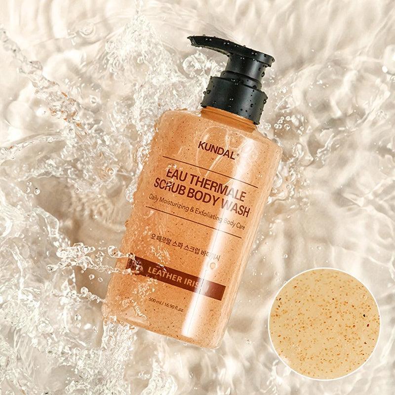 [KUNDAL] Eau Thermale Scrub Body Wash 500ml