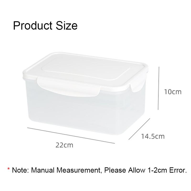 Refrigerator Meat Preservation Storage Box Food Grade Freezer Separate Frozen Meat Compartments for Kitchen Organization Boxes