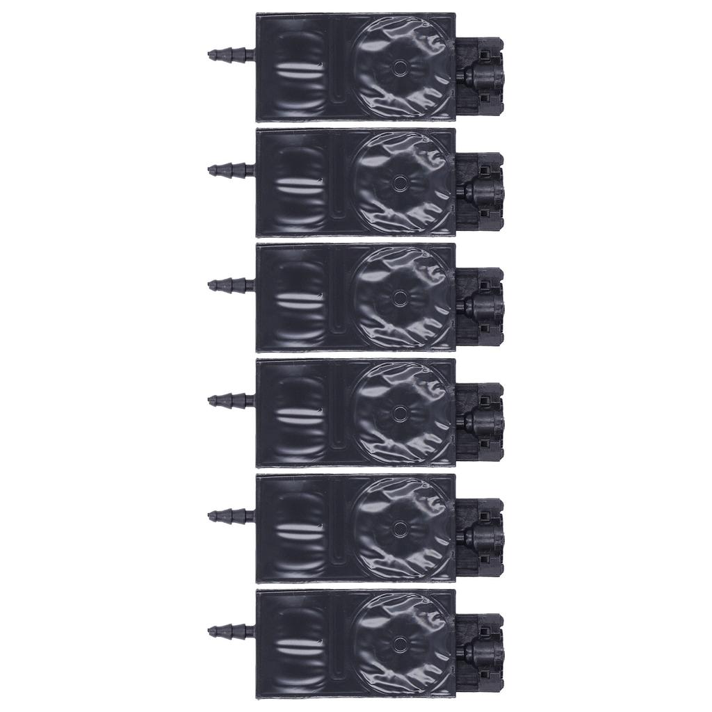6Pcs Ink Damper Solvent Inkjet Head Rectangular PP Damper Replacement for  600 Printer