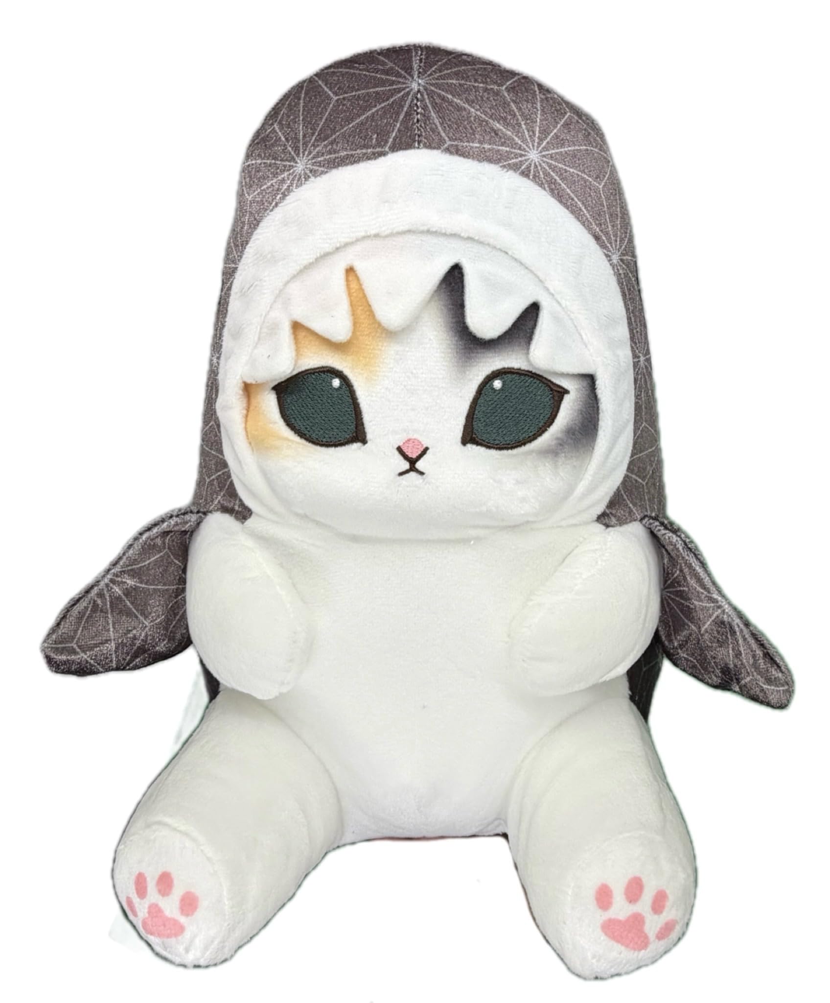 mofusand Акула Нян ~Японская~ Большая Плюшевая Игрушка, Прибл.. 28см, Мофусанд (Светлые чернила)