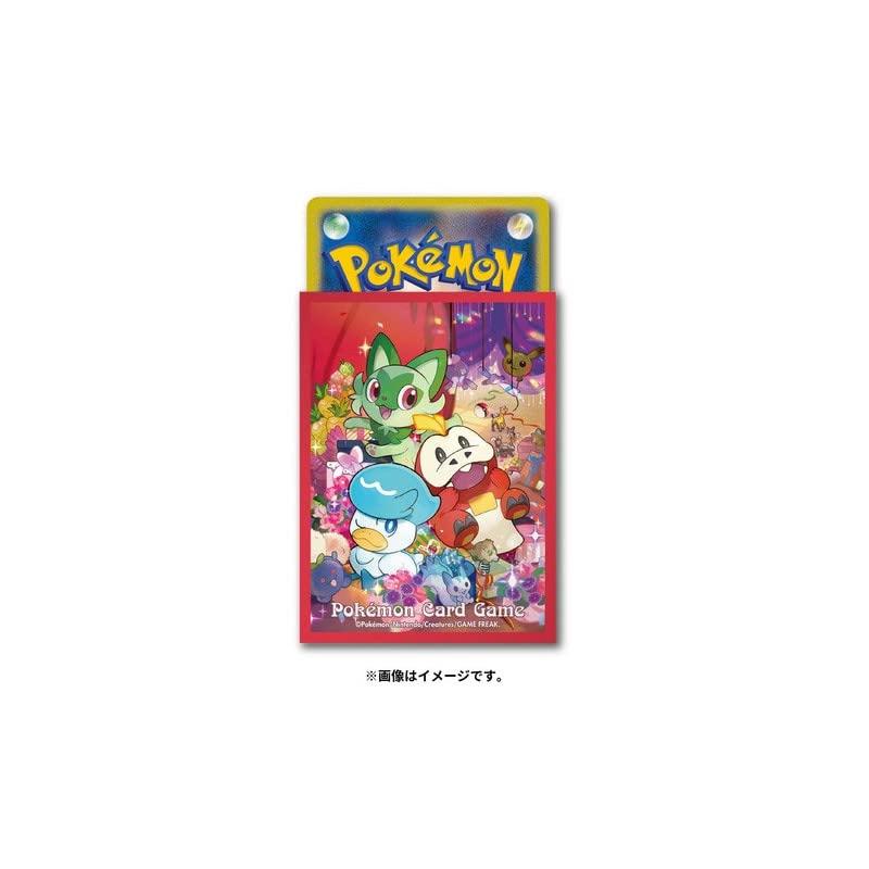 Pokemon TCG Card Sleeves Deck Shield Gift for and Squass 64-Card Meowth, Hogwarts,