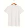European Sizes Women'S Casual Short Sleeve T-Shirt with Vibrant Ocean Shell Print - Soft, Round Neck, Lightweight & Breathable for Spring/Summer