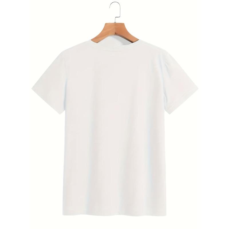 European Sizes Women'S Casual Short Sleeve T-Shirt with Vibrant Ocean Shell Print - Soft, Round Neck, Lightweight & Breathable for Spring/Summer