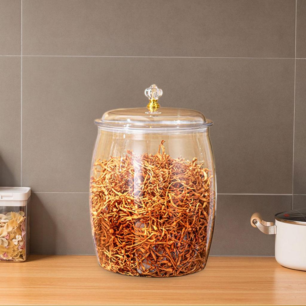 Kitchen Storage Container Kitchen Canisters Decoration Resuable Countertop Food