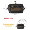 Nylon Outdoor Waist Pack for Cycling Running Camping Waterproof Dyneema Fanny Pack Hiking Accessories Pouch with Zipper Pocket