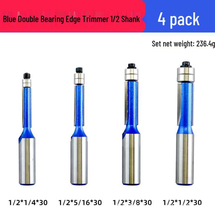 Doppelt gelagerter Kantenfräser Holzbearbeitungsfräser-Set