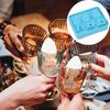 Silicone Ice Cube Tray Easy Demoulding Ice Cube Maker Kitchen Gadgets Ice Cube Mold  Tumbler
