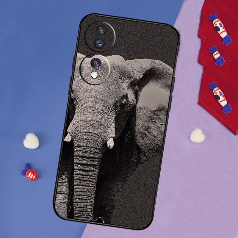 Indian Animal Elephant Case For Honor Magic 7 5 6 Lite Honor X9b X9a X8b X8a X8 X9 X9c 50 70 90 Lite 200 Pro Cover