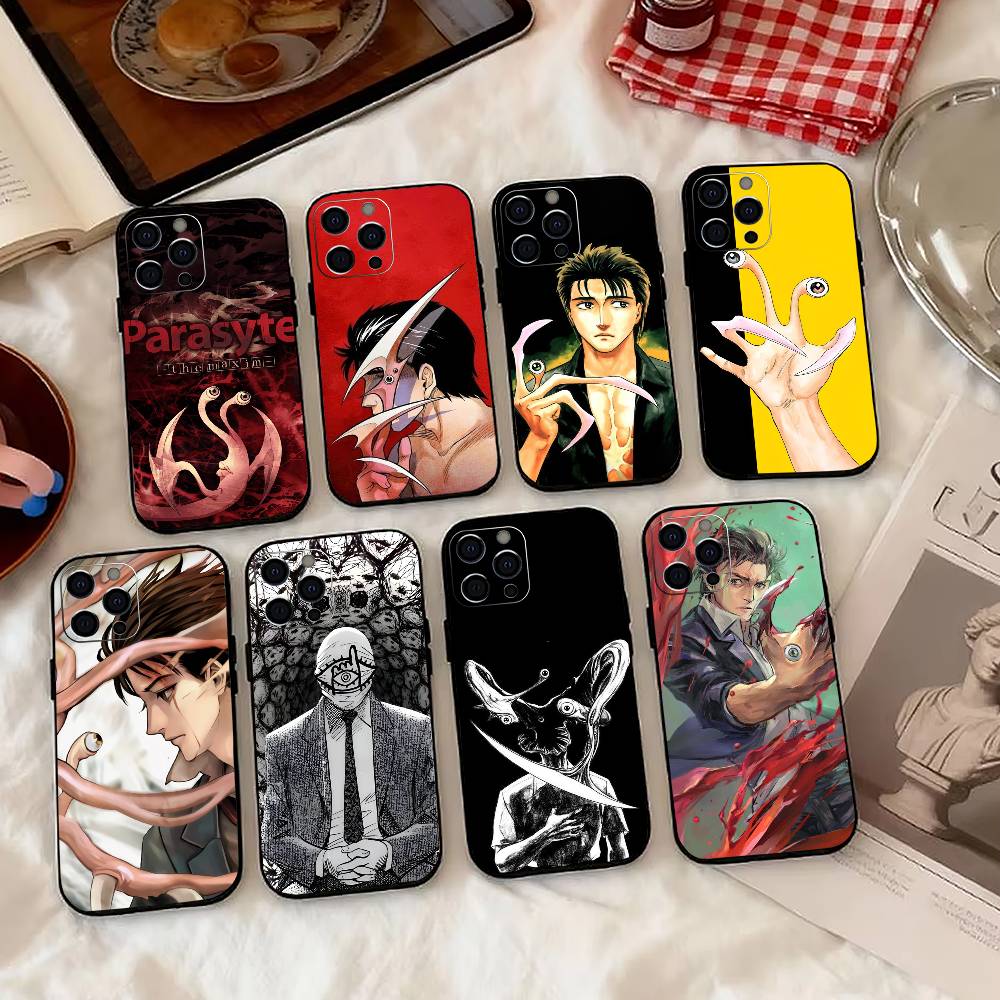 Anime p-Parasyte-e Phone Case Silicone Soft For IPhone 17 16 15 14 13 12 11 X XR Plus Pro Max Plus