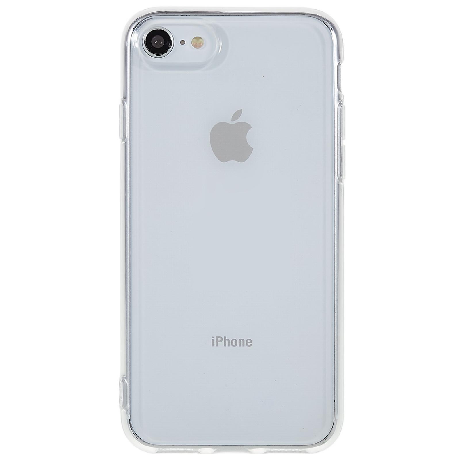 

For iPhone 7/8 4.7 inch/SE (2020)/SE (2022) 2.0mm Thickness Anti-Drop Back Cover Watermark-Free Transparent TPU Phone Case A