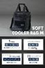 ChillCamping Cooler Soft Insulated Cooler Bag for Outdoor Camping Medium Box, Cooler, Bag, (Black, Size)