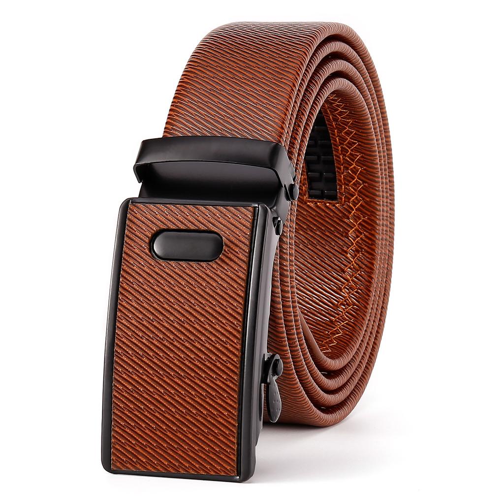 Belt Belt Men'S Premium Sense Sticky Leather Automatic Buckle Men'S Belt Simple Business Belt Men'S