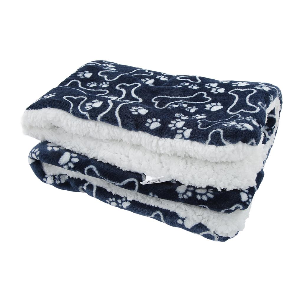 Dog Blanket Soft Plush Portable Easy to Clean Pet Winter Warm Blanket for Pets Cats Dogs55 X 42cm 21.7 X 16.5in