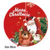 Creative Cartoon Print Christmas Tree Skirt - Festive Home & Party Decoration
