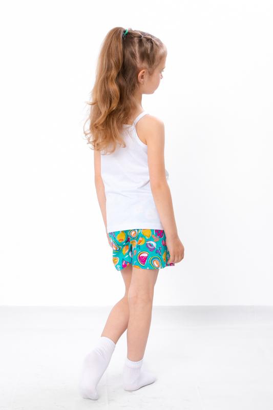 Girls’ Summer Sleepwear Set – Lightweight Strappy Top & Colorful Shorts, Summer, 6120-002-33K  HC