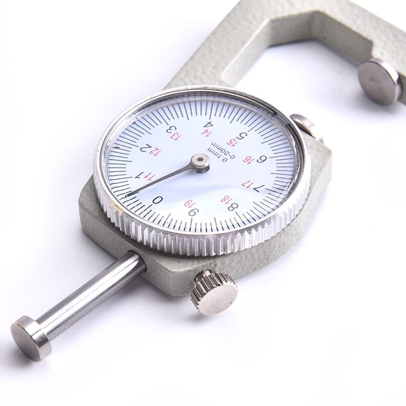 Dickenmessgerät, Lederpapier-Dickenmessgerät, Tester für Leder-Flim-Papier