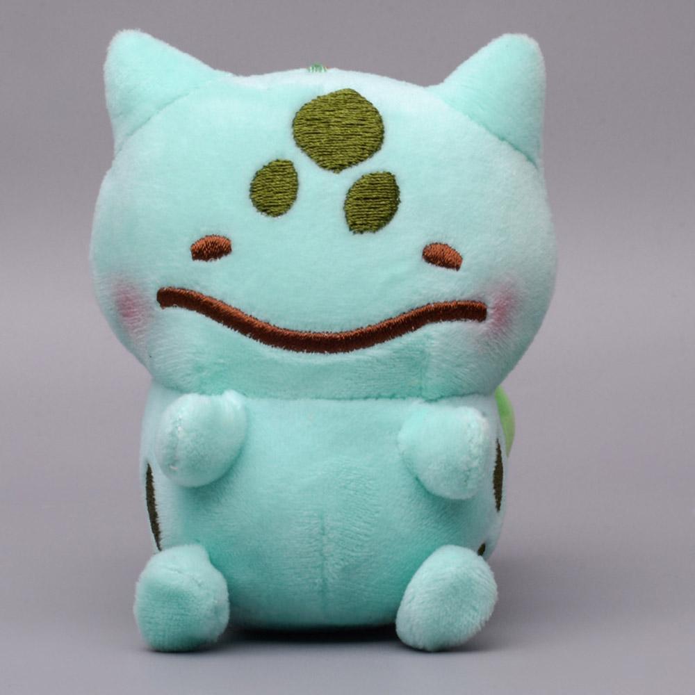 Pik Bul Cha Squ Eev 10Cm Pendant Keychain Plush Toys Cute Soft Animal Doll Gift Stuffed Figure