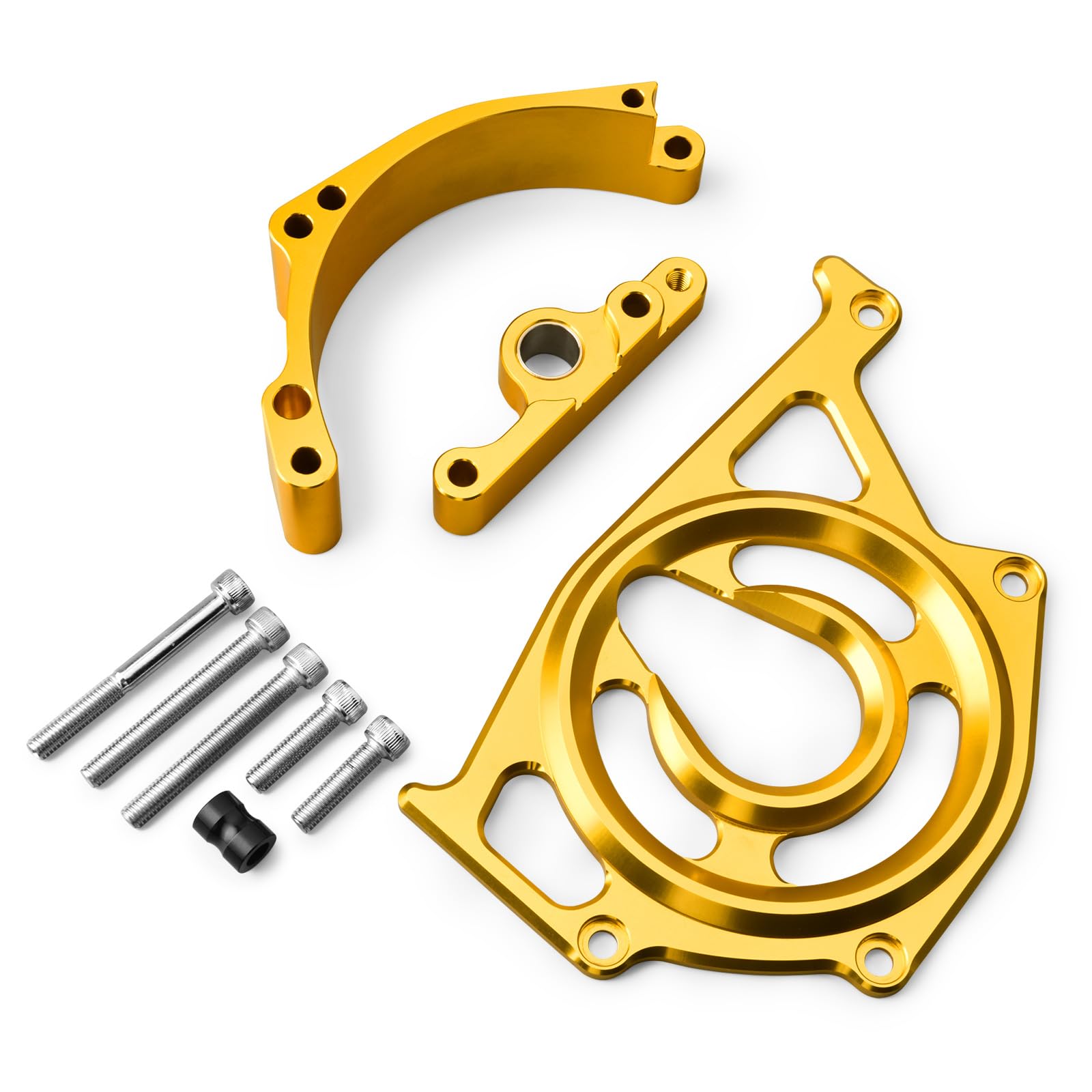 CHINGLAY Front Sprocket Cover: Z900RS 2017-2026 Compatible Aluminum Alloy Lightweight золотой