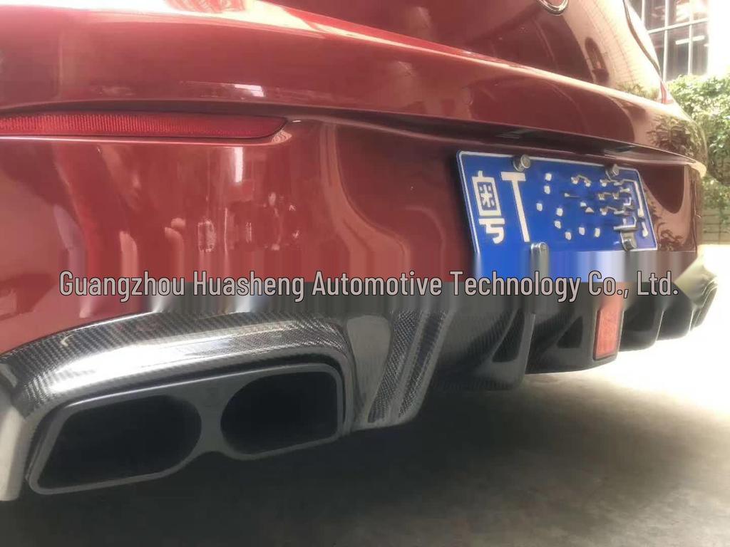 Mercedes-Benz E-Class W238 Coupe Rear Lip, Carbon Fiber Brabus E53 Style (2016-2021)