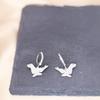 Kinitial Stainless Steel Unicorn Ankh Triangle Cross Snowflake Dandelion Mermaid Earrings For Women Trendy Piercing Jewelry