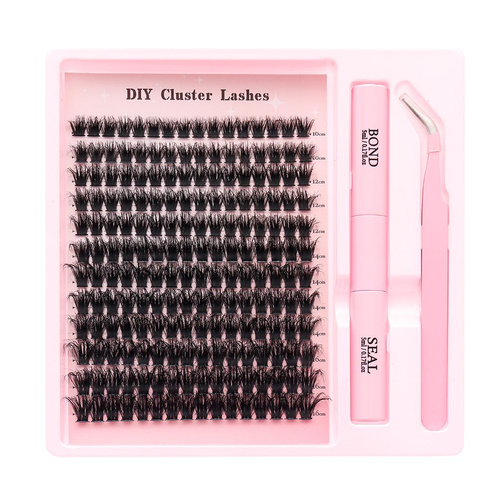 Diy Natural Curl Grafting Thick False Eyelashes Extension