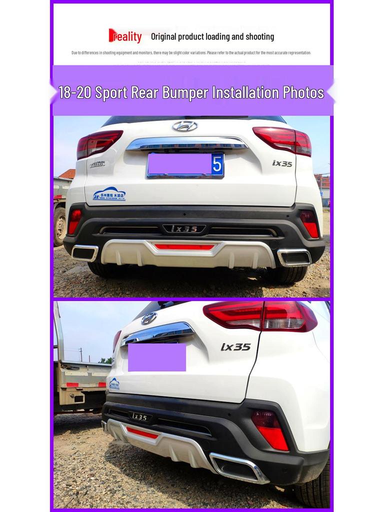 Compatible with 2009-2022 Ix35 Front/rear Bumpers, Old Model Bumper, and Body Kit Modification.