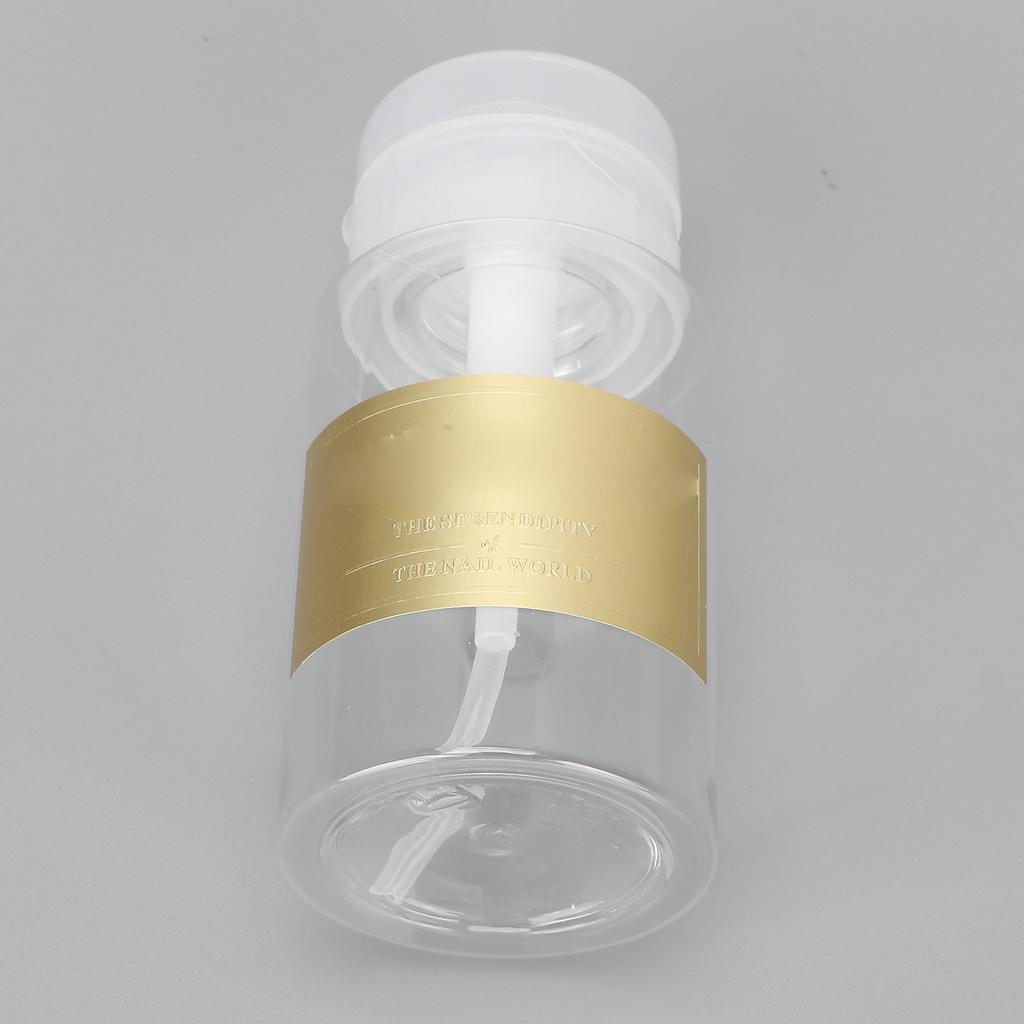 Press Bottle Makeup Remover Moisturizing Water Nail Remover Press Bottle Empty Bottle