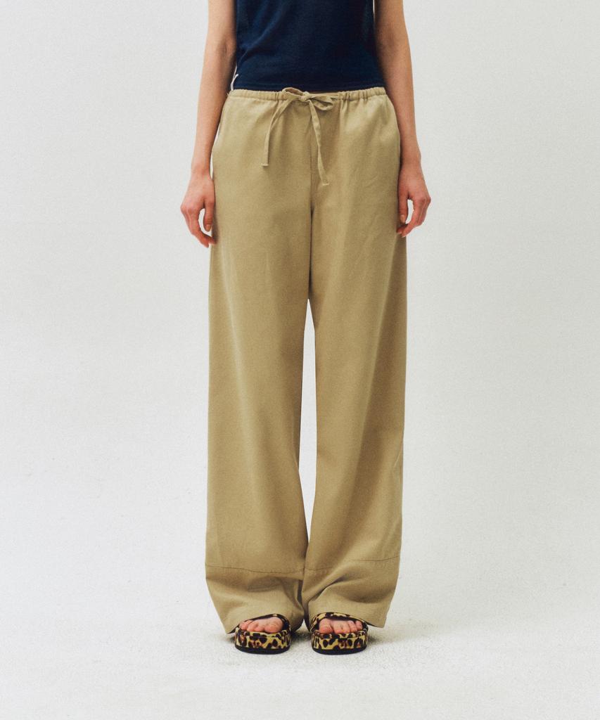 CITTA Non-Fade String Denim Pants_Ctd418(Beige)