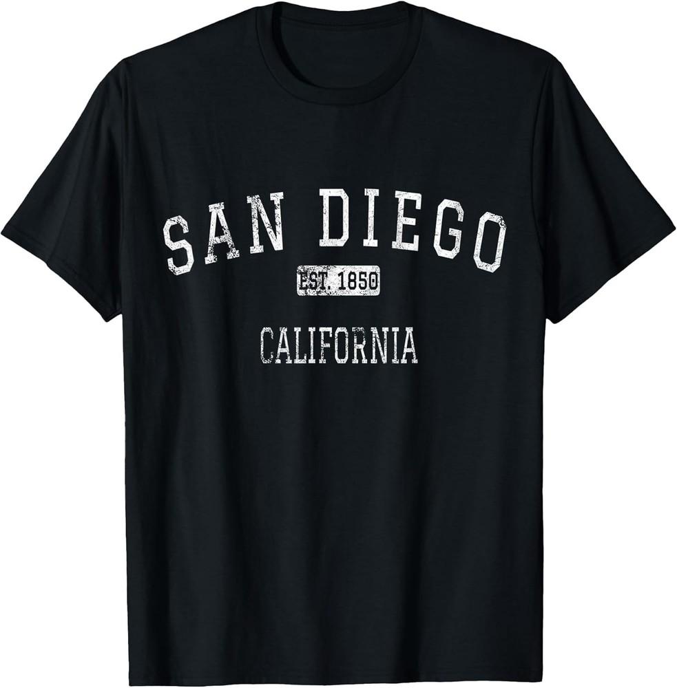 San Diego California CA Vintage TShirt Unisex T-Shirt XXXL