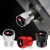 4Pcs Car Tire Valve caps Emblem metal Cap Case Accessories For a2 Sline A3 A1 A4 B8 B7 A6 C7 A5 A7 A8 B9 B6 C6 Q2 Q3 Q5 Q7 Q8