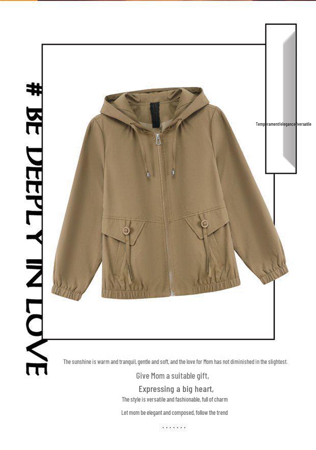 Spring Fashion Jacket for Middle-Aged Women: 2026 New Style