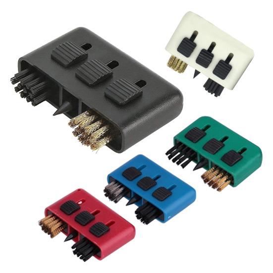 Mini Golf Club Brush 3 In 1 Debris Removal Pocket Sized Putter Wedge