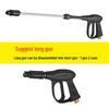High-Pressure Car Wash Water Gun Head with Spray Nozzle, Brush, and 58-Type Compatibility for Household Cleaning