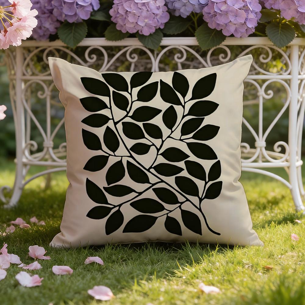 Federa per Cuscino Fiori Classici Moderni Copricuscino Doppia Scena per Casa e Auto: Reversibile per un Comfort Premium