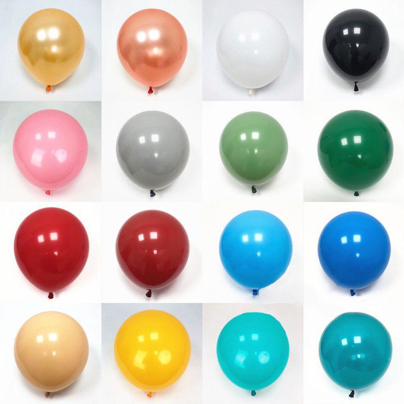 

Colorful Non-Toxic Macaron Balloons: Odorless Outdoor Birthday Décor and Photo Props for Kids