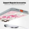 Colorful Bowknots Pattern Case For iPhone 17 Pro Max iPhone 16 Pro Max 15 14 13 Magnetic For Magsafe Hybrid TPU+PC Matte Cover