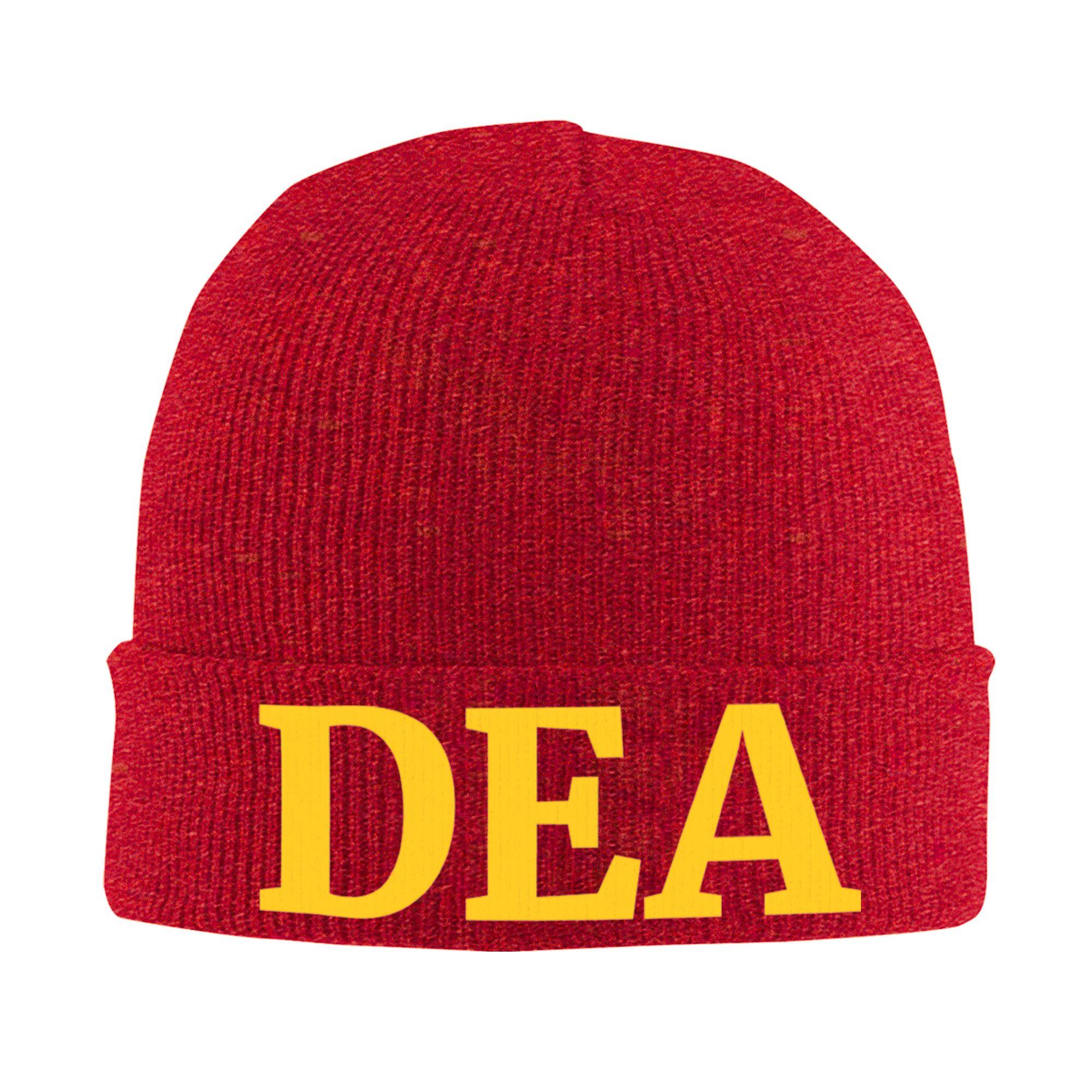 

Логотип DEA US Federal Interdiction Agency Шляпа Осень Зима Шапки Новые Кепки Унисекс Акриловые Вязаные Шапки One Size