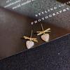 Diamond-inlaid Earrings  Small Radish Ear Clips  No Piercings Women's Earrings  Fashionable Earrings  Sweet and Cool Style Earrings  New Style