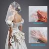 50/100Pcs Disposable Makeup Protector Hoods Breathable Cosmetic Beauty Masks For Bridal Party Wedding Travel Daily Makeup