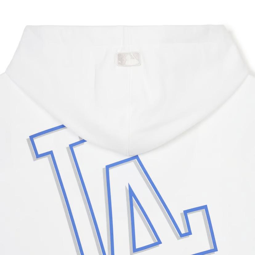 New MLB Street Style Sweatshirt Unisex White 3AHDB0241-07WHS