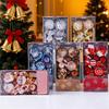 Christmas Balls Ornaments Delightful Classic Gift Set Shatterproof Plastic Decor for Xmas Tree Holiday Wedding Party Decorations