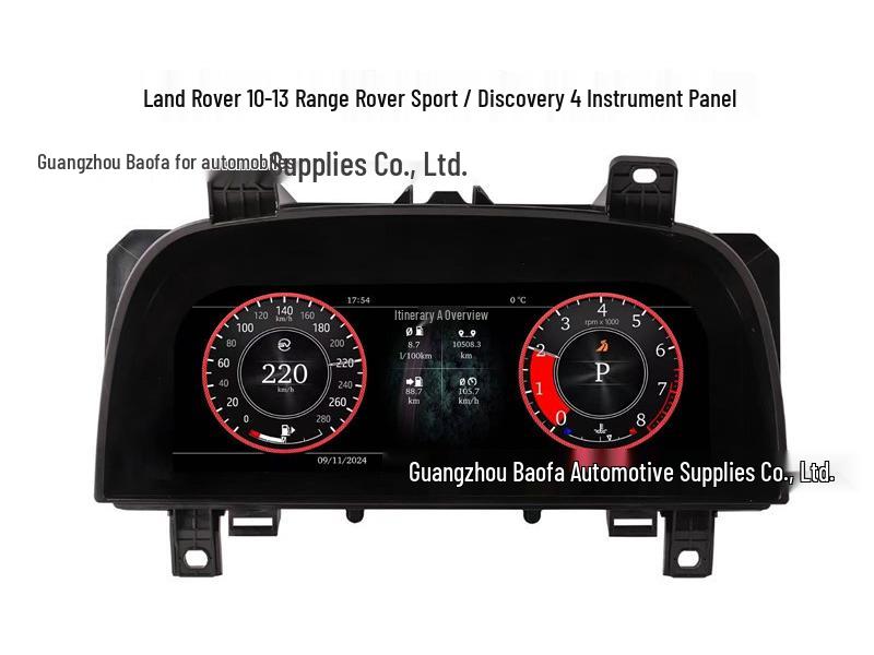 Upgrade Land Rover Discovery 4's central control screen to include Android navigation, LCD climate display, and CarPlay dual-screen features.