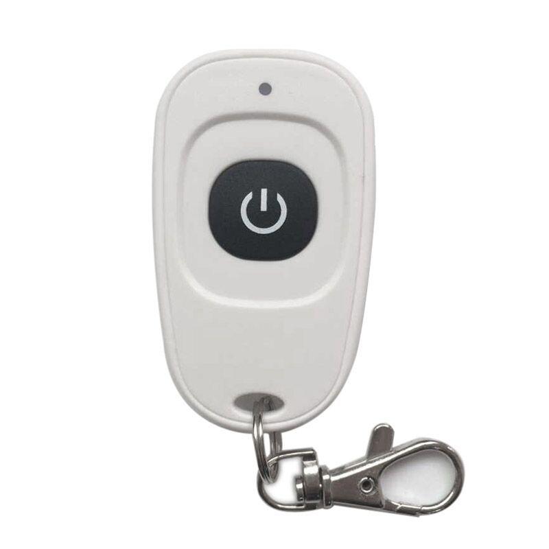 White Duck Egg Single-Button Wireless Transmitter with Code-Welding (EV1527) Remote Control
