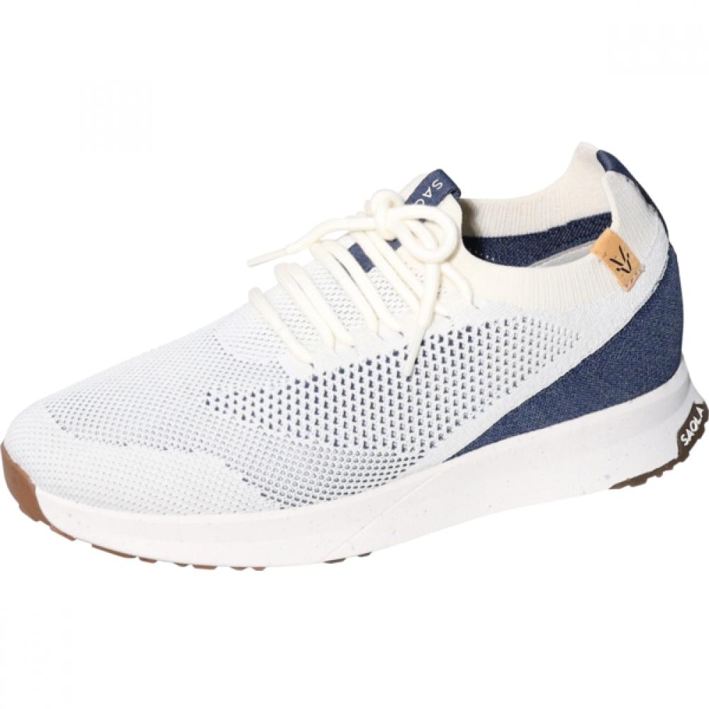 Saola Men Eco Sneaker White   Navy