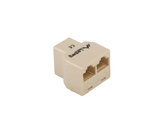 Adapter Lanberg złączka sieciowa RJ-45 - RJ-45 X2