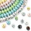 6 buc/pungă Mărgele de porțelan din ceramică lucrate manual în formă de dovleac Mărgele distanțiere libere pentru brățară colier Fabricare de bijuterii DIY