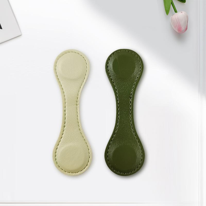 

Magnetic Leather Bookmark Crazy Horse Leather Bookmark Powerful Magnetic Retro Design Bookmark Ins